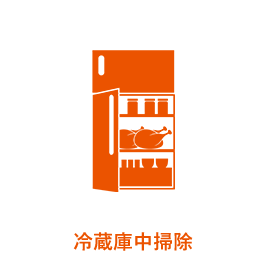 冷蔵庫中掃除